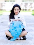  BALO KHỦNG LONG NHUNG UNISWAP - L - XANH LÁ 