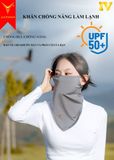  KHĂN CHỐNG NẮNG JARVAN IV - XÁM 