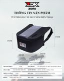  TÚI TREO ĐẦU XE MÁY ZDK ZERO - ĐEN 