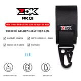  MÓC KHOÁ ĐA NĂNG TREO XE ZDK MK01 - ĐEN 