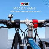  MÓC KHOÁ ĐA NĂNG TREO XE ZDK MK01 - ĐỎ 