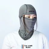  KHĂN NINJA SWAT 3IN1 - XÁM 