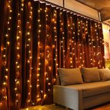  LED CURTAIN LIGHTS DECOR 