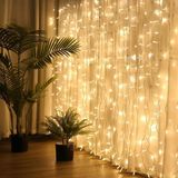  LED CURTAIN LIGHTS DECOR 