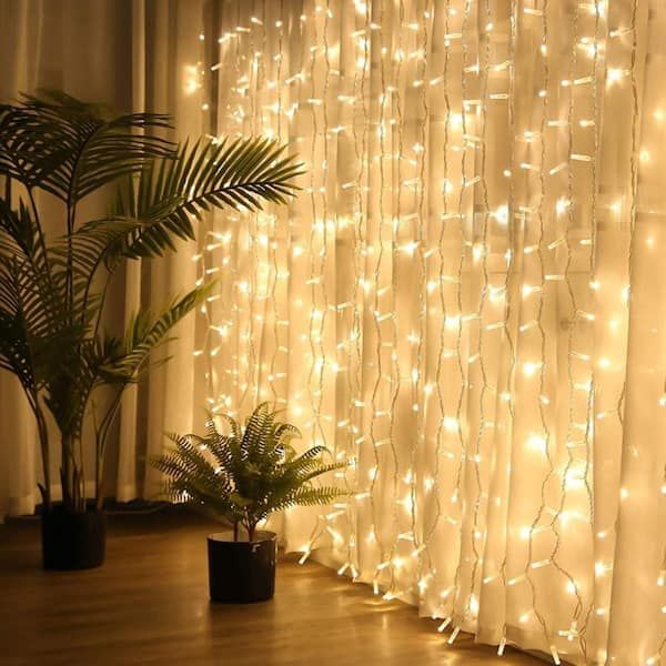  LED CURTAIN LIGHTS DECOR 