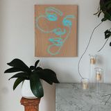  EL WIRE SIGN WALL ART 