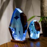  EPOXY RESIN LAMP 