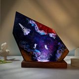  EPOXY RESIN LAMP 