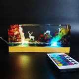  EPOXY RESIN LAMP 