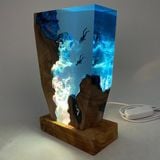  EPOXY RESIN LAMP 