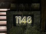  HOUSE NUMBER SIGN 