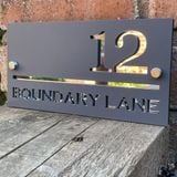  HOUSE NUMBER SIGN 