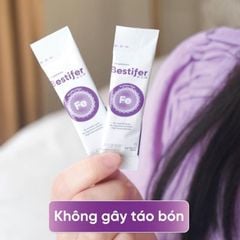 Sắt nước hướng đích Bestifer Mom cho mẹ bầu và sau sinh, giảm thiếu máu do thiếu sắt, hộp 24 gói