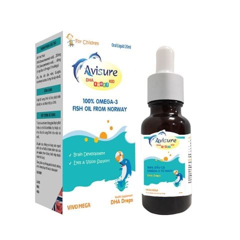 Avisure DHA Smart Kid - Hỗ Trợ Phát Triển Trí Não Và Thị Lực Cho Trẻ Từ 0 Tháng Tuổi