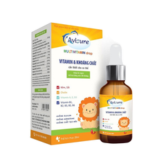 Avisure Multivitamin Drop - Giải pháp Giúp Bé Ăn Ngon, Tăng Cường Đề Kháng Từ 6 Tháng Tuổi