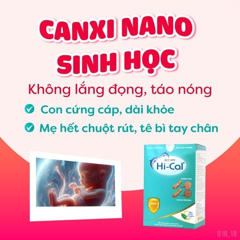 Avisure Hi-Cal - Bổ Sung Canxi Cho Mẹ Bầu Và Sau Sinh