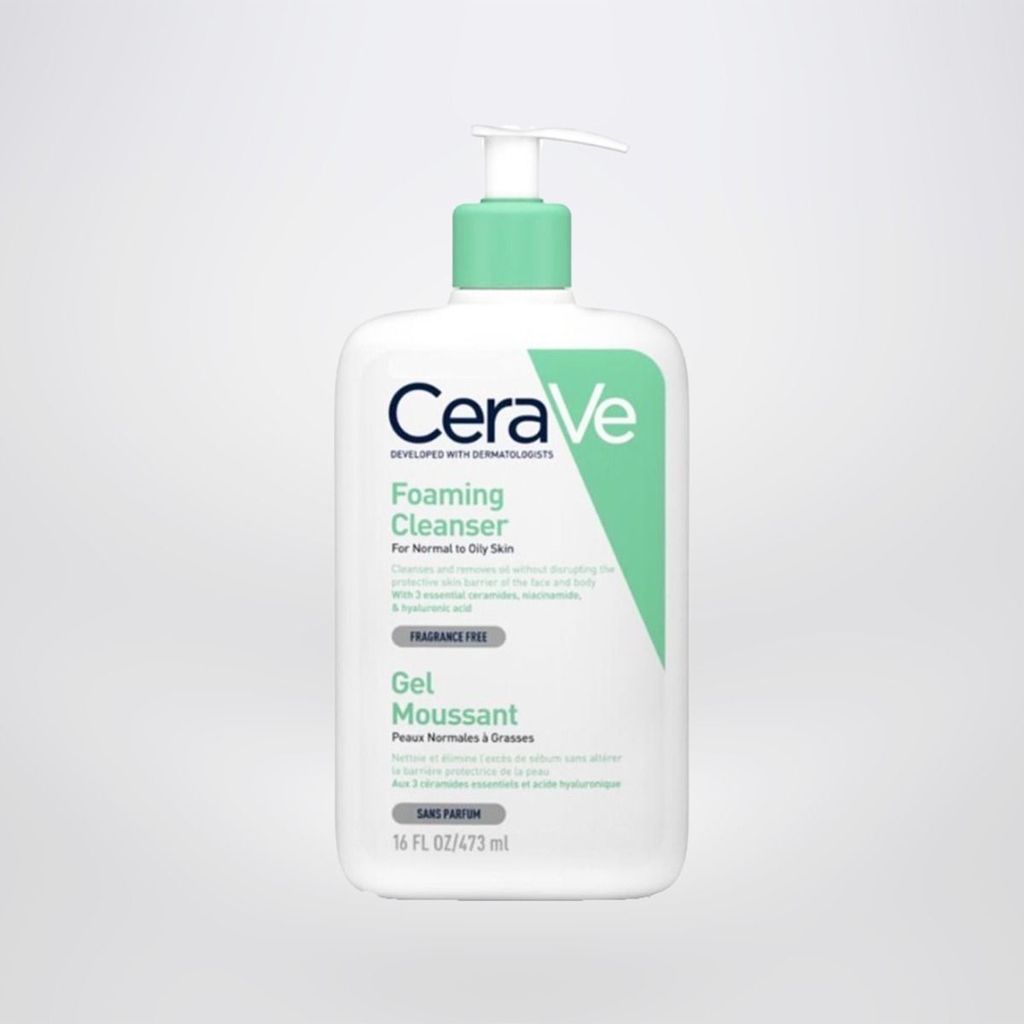 Sửa rửa mặt CERAVE cho da mụn, da nhạy cảm - 236 ml