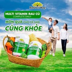 Nature's Way Multivitamin - Bổ Sung 19 Vitamin & Khoáng Chất Thiết Yếu, Tăng Cường Sức Khỏe Cho Cả Gia Đình
