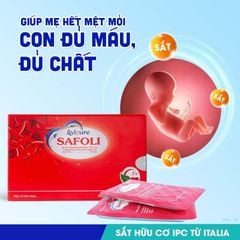 Avisure Safoli - Bổ Sung Sắt Hữu Cơ Và Acid Folic Cho Bà Bầu
