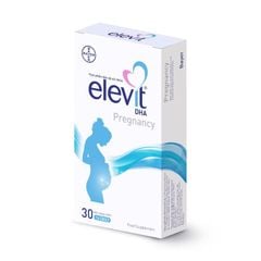 Elevit DHA Pregnancy - Vitamin tổng hợp cho bà bầu của Pháp, nhập khẩu chính hãng, hộp 30 viên