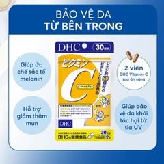 Viên uống trắng da DHC Vitamin C - Lựa chọn hoàn hảo cho làn da rạng rỡ và đầy sức sống