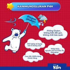 Siro KAN - Bí Quyết Tăng Sức Đề Kháng, Giảm Ốm Vặt Cho Trẻ, Chai 120ml