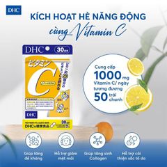 Viên uống trắng da DHC Vitamin C - Lựa chọn hoàn hảo cho làn da rạng rỡ và đầy sức sống