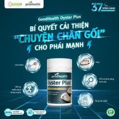 Tinh Chất Hàu Goodhealth Oyster Plus - Bí quyết Tăng Cường Sinh Lý Nam Hiệu Quả, Hộp 60 Viên (Nhập khẩu chính hãng)