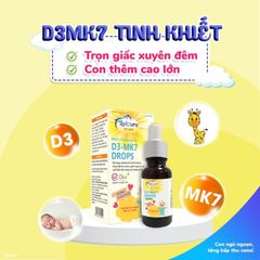 Vitamin D3K2 Avisure Drops 20ml - Bí Quyết Giúp Xương Chắc Khoẻ Cho Trẻ Từ 0 Tháng Tuổi