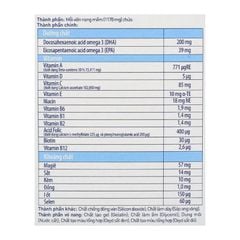 Elevit DHA Pregnancy - Vitamin tổng hợp cho bà bầu của Pháp, nhập khẩu chính hãng, hộp 30 viên
