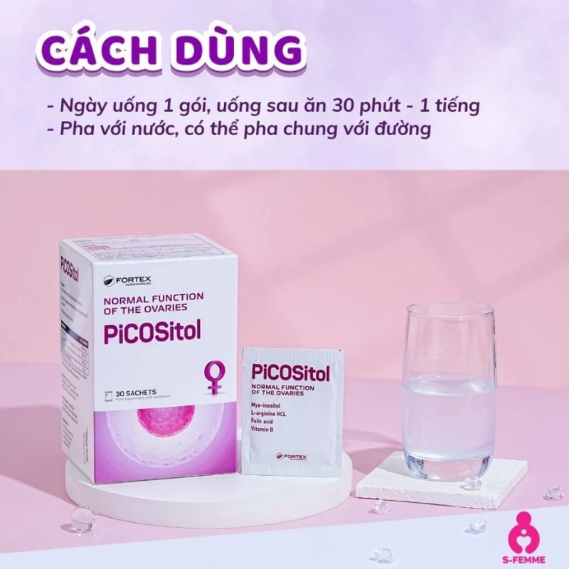 Bổ Trứng PiCOSitol Chính Hãng - Giải Pháp Tốt Nhất Cho Phụ Nữ Mắc Buồng Trứng Đa Nang (PCOS)