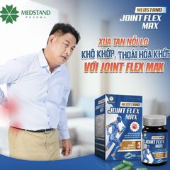 Joint Flex Max Medstand - Hỗ Trợ Tăng Cường Dịch Khớp Và Giảm Đau Xương Khớp Hiệu Quả, Hộp 50 Viên