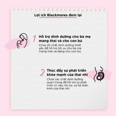 Vitamin Bầu Blackmores Pregnancy Chính Hãng Từ Úc, Bổ Sung Dưỡng Chất Cho Mẹ Khỏe Bé Thông Minh