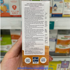 D3 Nordic Naturals Chính Hãng, Bổ Sung Vitamin D3 Cho Trẻ Sơ Sinh Giúp xương Chắc Khỏe