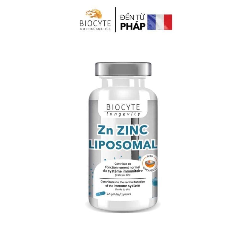 Viên Uống Bổ Sung Kẽm Zn Zinc Liposomal, Hỗ Trợ Giảm Mụn Hiệu Quả