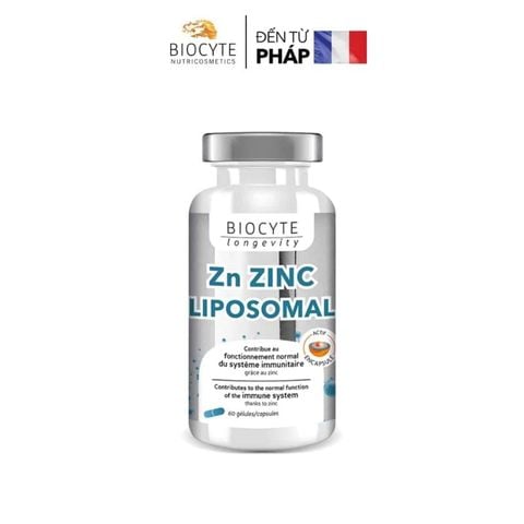 Viên Uống Bổ Sung Kẽm Zn Zinc Liposomal, Hỗ Trợ Giảm Mụn Hiệu Quả