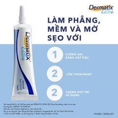 Gel Dermatix Ultra - Giải Pháp Điều Trị Sẹo Lồi, Sẹo Phì Đại Hiệu Quả, Tuýp 7g