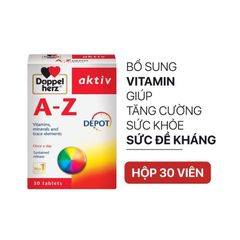 Viên uống Aktiv A-Z Depot Doppelherz bổ sung vitamin và khoáng chất (30 viên)