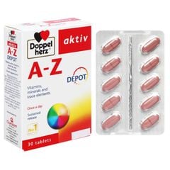 Viên uống Aktiv A-Z Depot Doppelherz bổ sung vitamin và khoáng chất (30 viên)