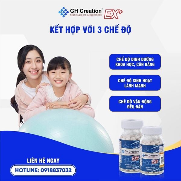 nhathuocvietnhat.vn-Hướng dẫn sử dụng thuốc tăng chiều cao Nhật Gh creation ex chính hãng, kết hợp chế độ sống lạnh mạnh, tập luyện thể dục thể thao