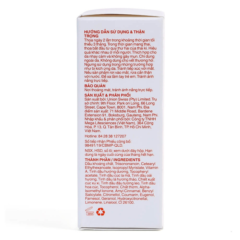 Dầu giảm rạn da và làm mờ sẹo Bio Oil Specialist Skincare Oil,  chai 60ml