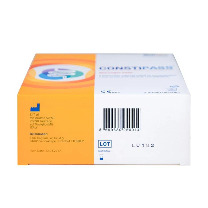 Bột nhuận tràng Constipass Wellcare điều trị táo bón (20 gói)