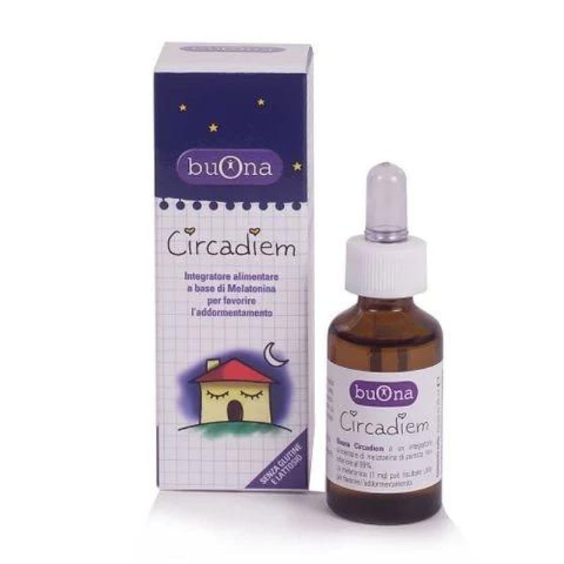 Buona Circadiem – Bổ sung Melatonin tinh khiết hỗ trợ ngủ ngon ở trẻ em và người lớn