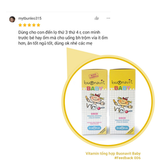 Buonavit Baby, vitamin tổng hợp dạng nhỏ giọt cho trẻ từ 0 tháng tuổi, mẫu mới, lọ 20ml