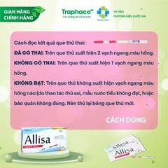 Que thử thai nhanh Allisa Pregnancy Test Kit