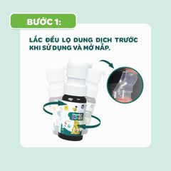 LineaBon D3K2 dạng xịt cho trẻ từ 0 tháng tuổi - Giảm quấy khóc về đêm, ngủ ngon hơn, Lọ 10ml