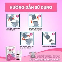 Men vi sinh Colic BeBè - Hỗ trợ cải thiện hệ vi sinh đường ruột, rối loạn tiêu hoá ở trẻ, nhập khẩu từ Châu Âu