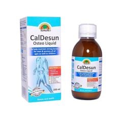 Canxi CalDesun - Bổ sung canxi và khoáng chất, hỗ trợ tăng tăng chiều cao cho trẻ, nhập khẩu từ Đức, chai 200ml