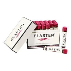 Collagen thuỷ phân Elasten làm đẹp và trẻ hoá làn da số 1 của Đức, hộp 28 ống uống 28 ngày