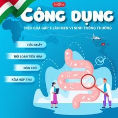 Men vi sinh nhỏ giọt Simbiosistem gocce, cải thiện hệ tiêu hoá trẻ nhỏ